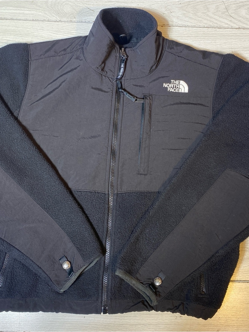 The North Face Denali Fleece Jacket Women's Medium Black Full Zip Outdoor Winter